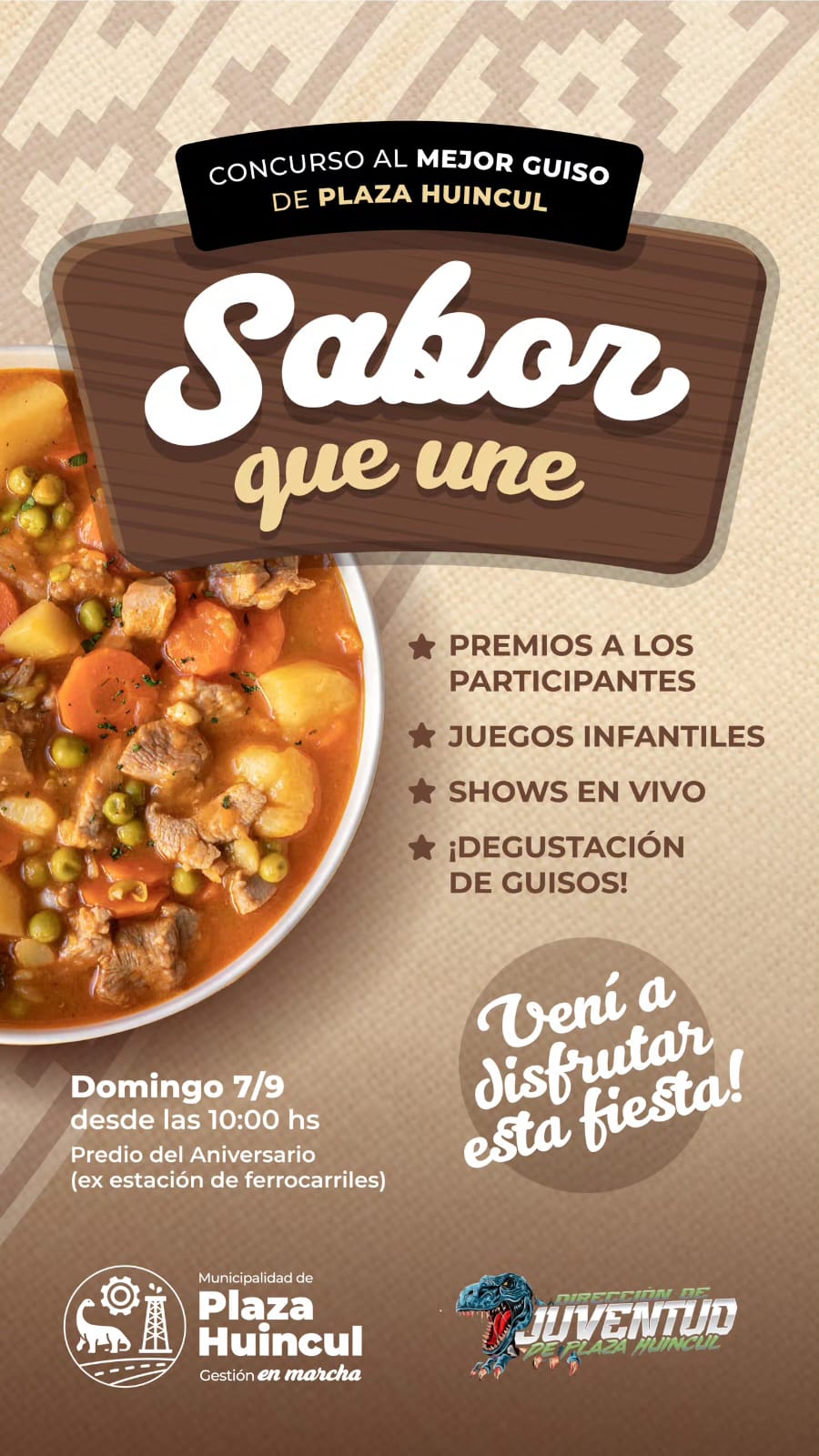 Plaza Huincul celebra una jornada gastronómica con el concurso al mejor guiso