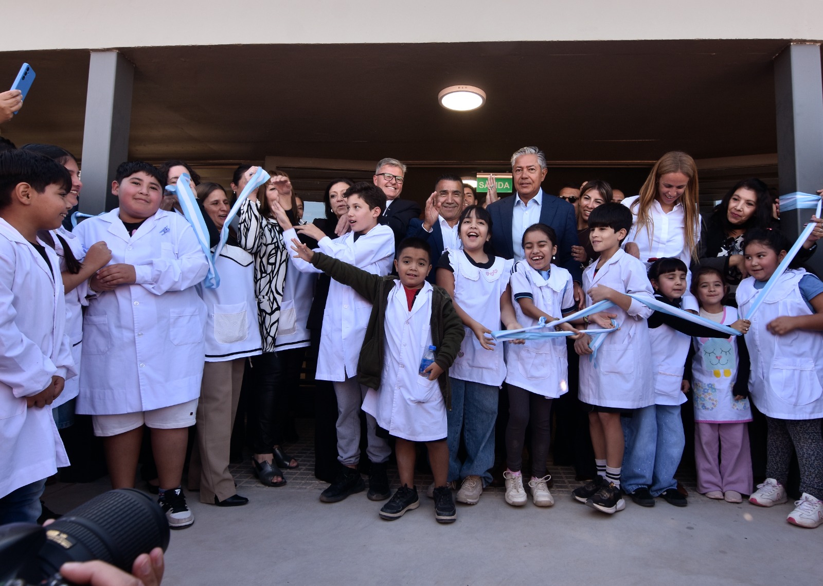 La Escuela Primaria N°22 estrenó su nuevo edificio en el barrio Altos del Sur de Plaza Huincul 