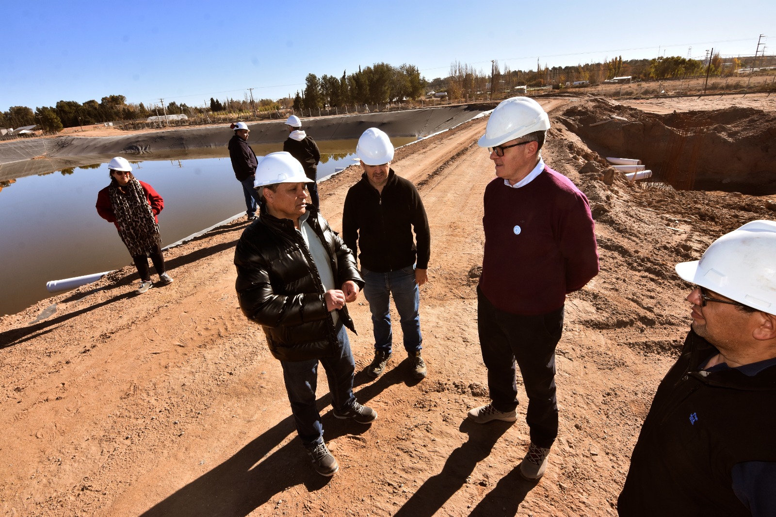 La Planta de Efluentes Cloacales de Plaza Huincul estará terminada a fines del 2026