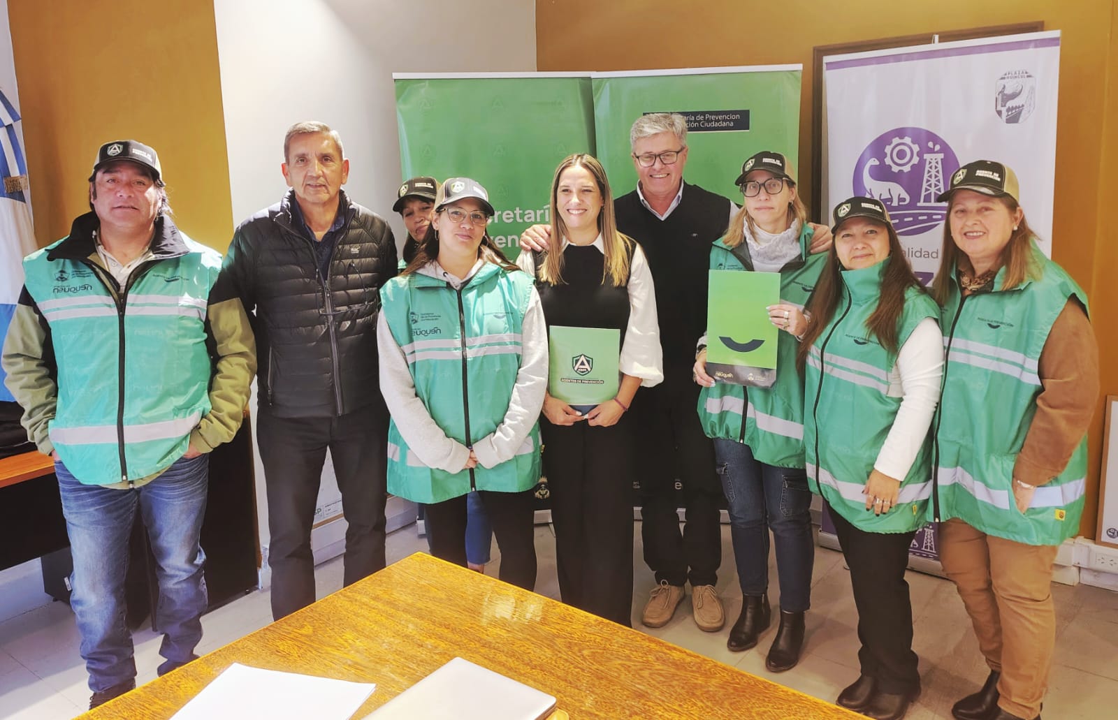 Plaza Huincul adhirió al Programa Provincial “Agentes de Prevención”