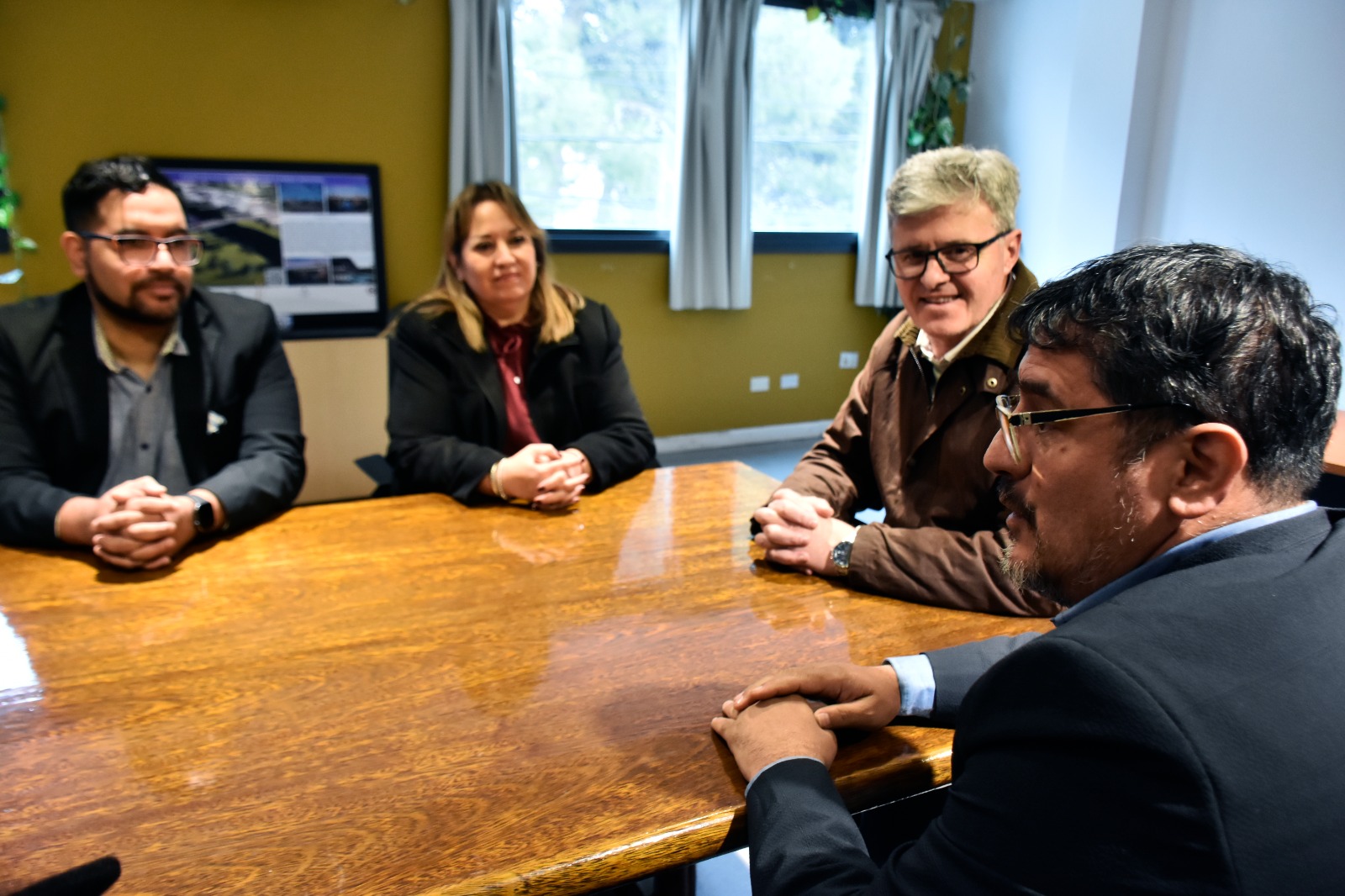 Claudio Larraza destacó la labor social de las iglesias de Plaza Huincul 