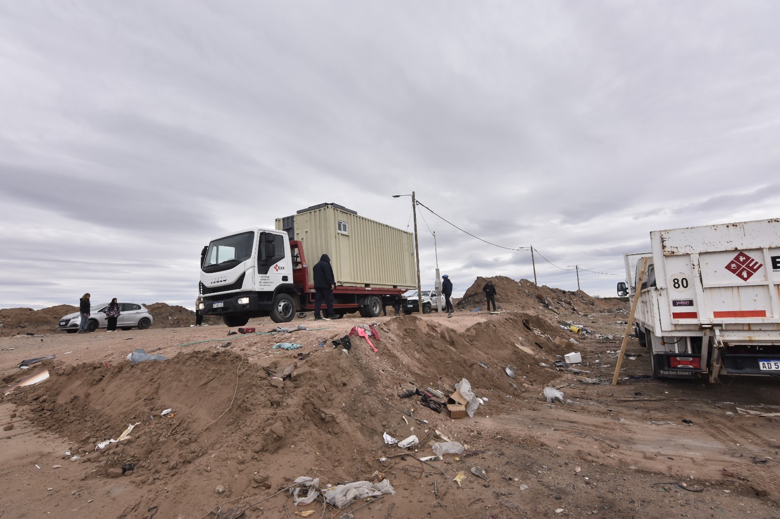 Plaza Huincul implementa controles de ingreso al basural